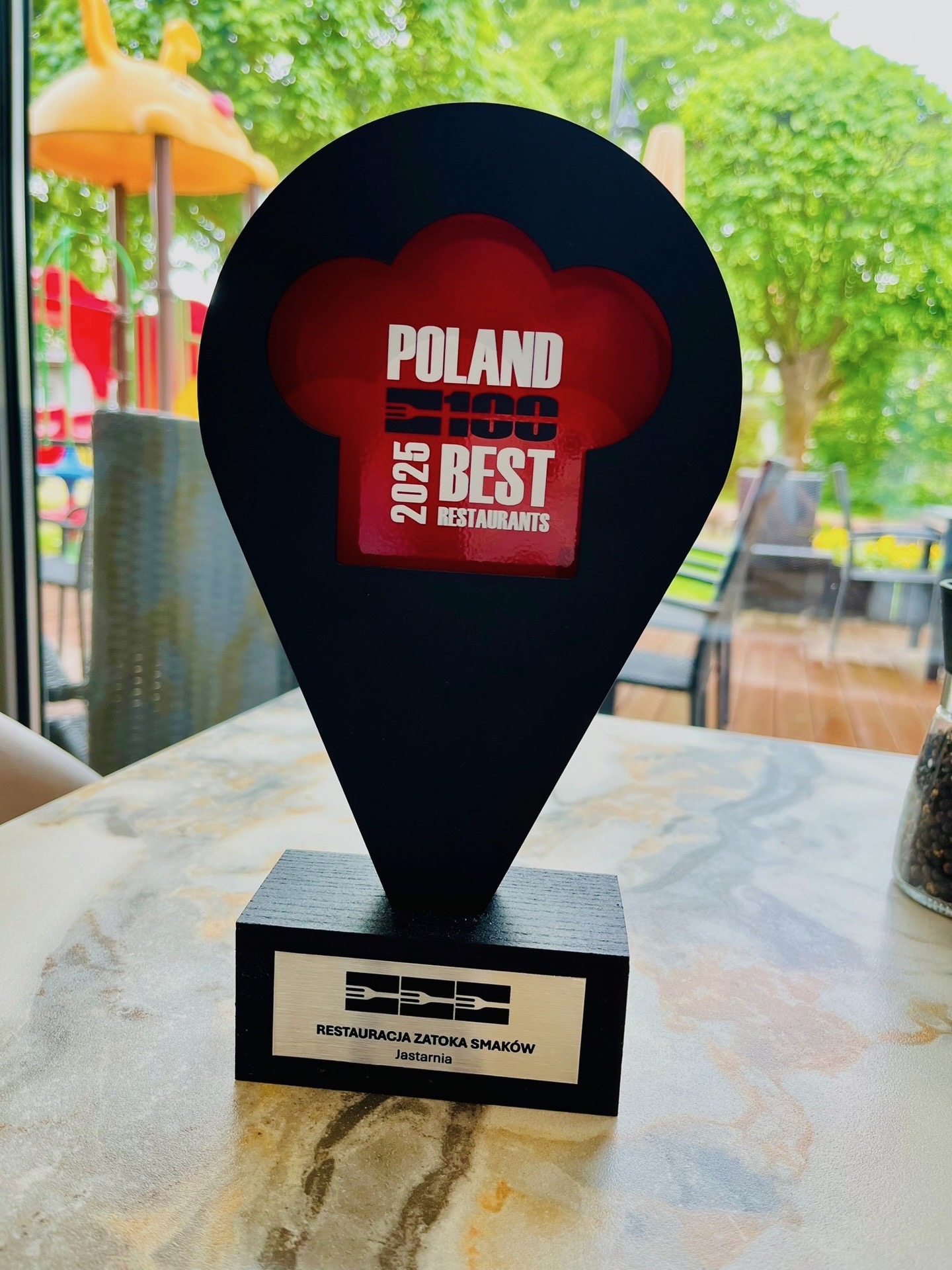 Wnętrze restauracji Zatoka Smaków